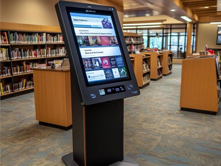 Library information kiosk
